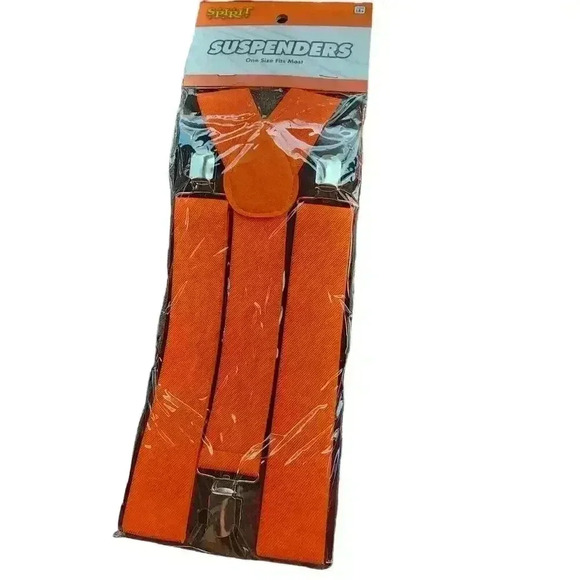 Orange suspenders - Picture 1 of 1